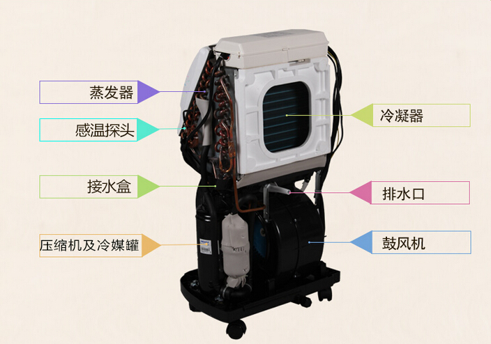 新科KY-25L大1P一体免安装可移动空调-复合高效除甲醛