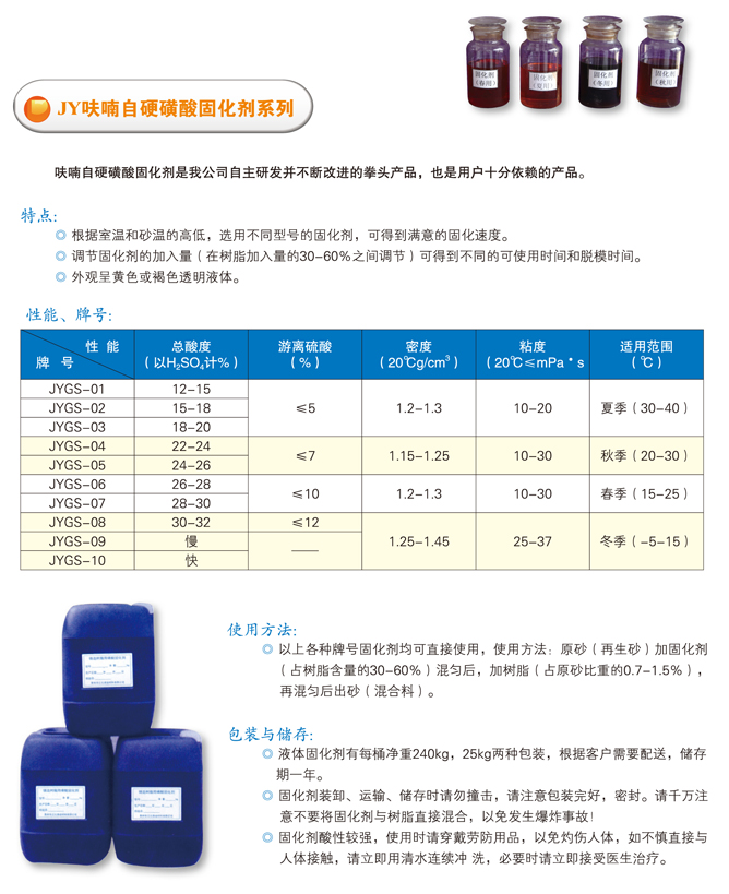 磺酸固化剂