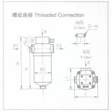 ZU-A、OU-A、WU-A、XU-A系列回油管过滤器