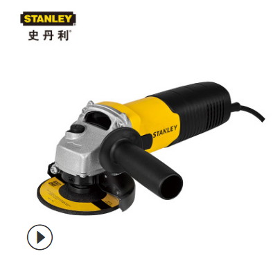 STANLEY史丹利电动工具220V角磨机角向磨光机100MM4寸切割手磨机