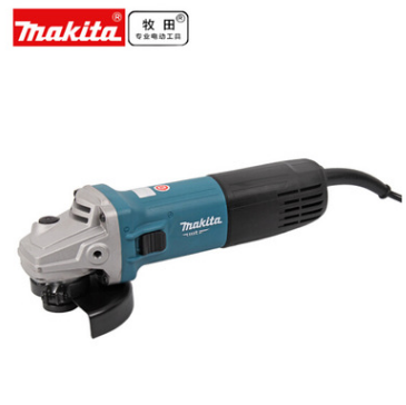 Makita牧田角向磨光机M9506B瓷砖木材多功能切割机抛光手磨机720W