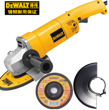 得伟(DEWALT) 1400W角磨机切割机125/150mm砂轮磨光机DW830